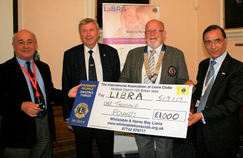 Libra, cheque Libra, cheque