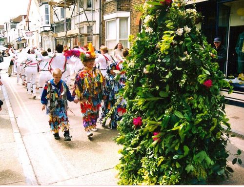 Green man parade